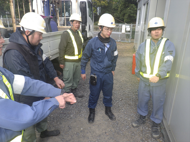 非破壊検査の詳細打合せ｜社員の1日の流れ