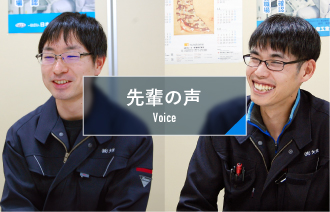 先輩の声 Voice