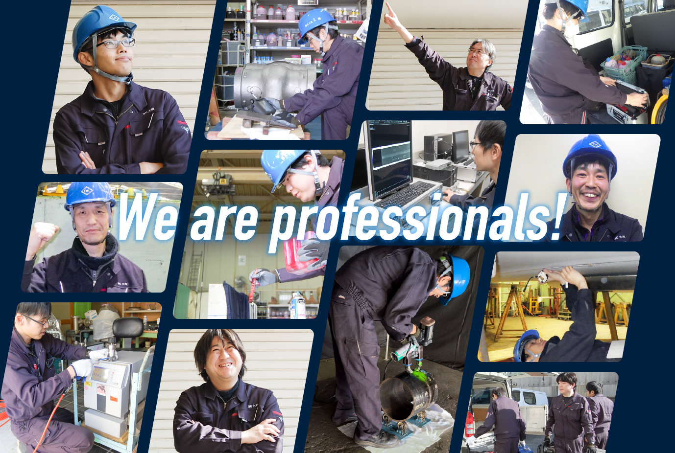 We are professionals!